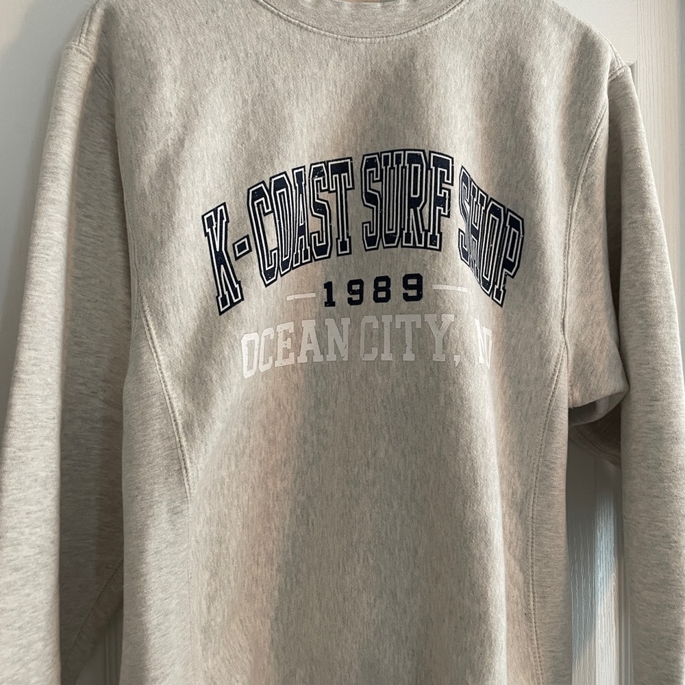 K Coast surf shop Gray Sweatshirt